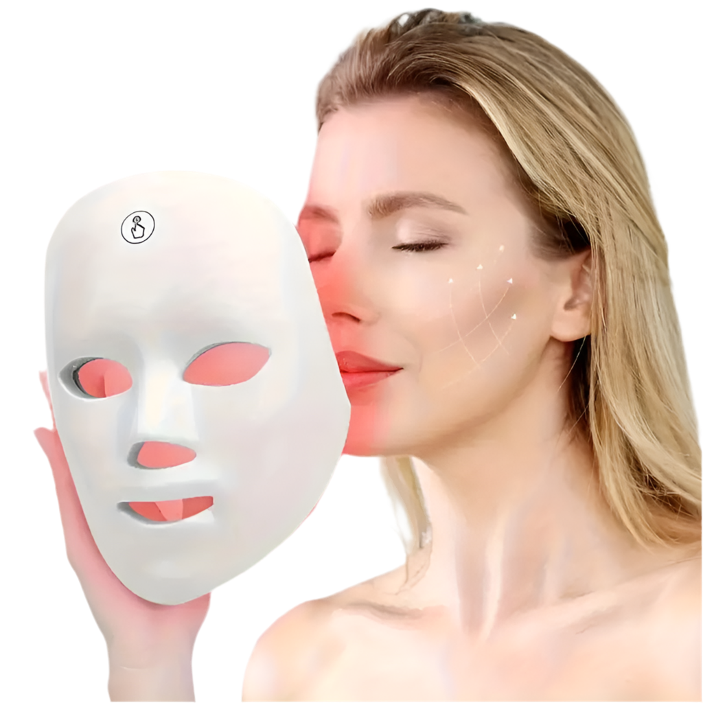 Máscara facial LED