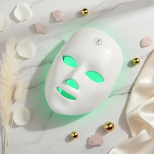 Cargar imagen en el visor de la galería, Máscara LED con luz verde - Aesthetic
