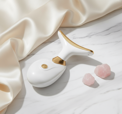 Masajeador facial lifting - Minimalista composición alternativa