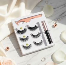 Cargar imagen en el visor de la galería, Pestañas Magnéticas - Display elegante en mármol
