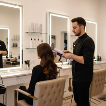 Cargar imagen en el visor de la galería, Rizador de ondas en peluquería - Foto ultra realista
