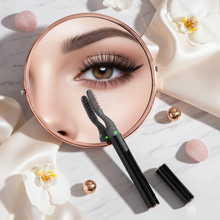 Cargar imagen en el visor de la galería, Rizador Térmico - Mujer reflejada en espejo v2
